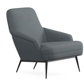 Enza Home 12504 Valdera Süet Dokulu Gri Berjer
