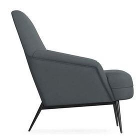 Enza Home 12504 Valdera Süet Dokulu Gri Berjer
