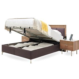 Enza Home 13001 Kahve Pavia 200x200 cm Başlıklı Baza