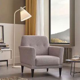 Enza Home 14801 Loreto Kadife Dokulu Kum Berjer