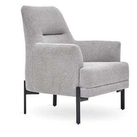 Enza Home 16008 Terra Keten Dokulu Orta Gri Berjer
