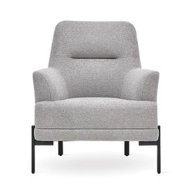 Enza Home 16008 Terra Keten Dokulu Orta Gri Berjer