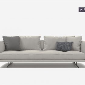 Enza Home 16405 Dakar Kadife Dokulu Açık Gri Üçlü Koltuk