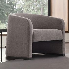 Enza Home 17502 Viera Keten Dokulu Gri Berjer