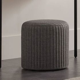 Enza Home 23502 Loreto Keten Dokulu Mavi Puf