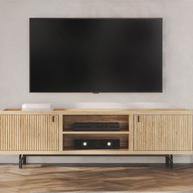 Enza Home Austin 200x60 cm Açık Meşe TV Sehpası