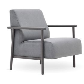 Enza Home Berta 14002 Gri Kadife Dokulu Berjer