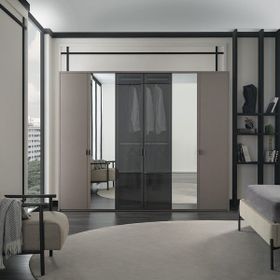 Enza Home Berta 6 Kapaklı Kahverengi Gardrop
