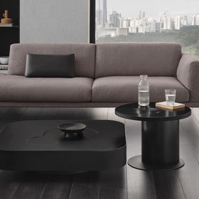 Enza Home Block 100x25 cm Siyah Orta Sehpa