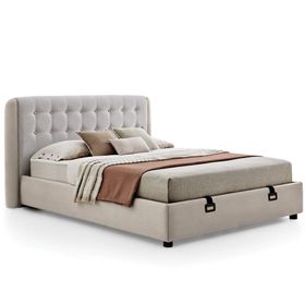 Enza Home Boston 15205 Krem 180x200 cm Başlıklı Baza