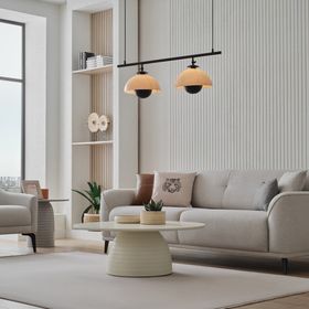 Enza Home Cante 14207 Krem Keten Dokulu 3'lü Yataklı Koltuk+Berjer