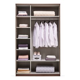 Enza Home Cordell 3 Kapaklı Beyaz Gardrop