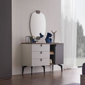 Enza Home Cordell Beyaz Şifonyer