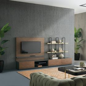 Enza Home Dorian Set 5 Ceviz Tv Ünitesi