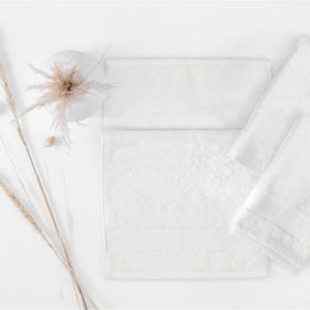 Enza Home Essentials 30x50 cm Ekru Misafir Havlusu