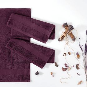 Enza Home Essentials 30x50 cm Fuşya Misafir Havlusu
