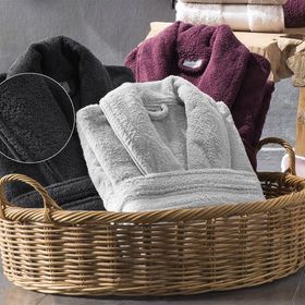 Enza Home Essentials Antrasit Bornoz