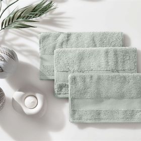 Enza Home Essentials Nil Yeşili 50x90 CM 3'lü El Havlusu Seti