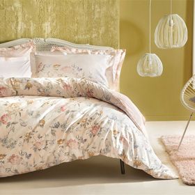 Enza Home Farida Pembe Tek Kişilik Nevresim Seti
