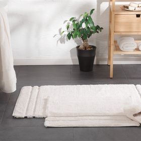 Enza Home Felicia 2'li 50x60 cm 60x100 cm Gri Banyo Paspas Seti