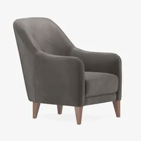 Enza Home Fiore 11711 Koyu Gri Tay Tüylü Berjer