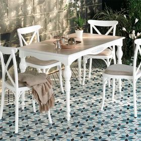 Enza Home Gina 2 Adet Gri Keten Dokulu Kumaş Sandalye