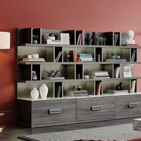 Enza Home Giorno 85x160.5 cm TV Ünitesi Kitaplık Modülü