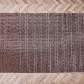 Enza Home Leam Kiremit Çok Renkli 1.20x1.80 cm Polyester ve Viskon Halı