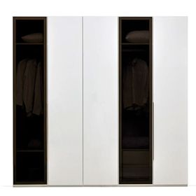 Enza Home Legato 5 Kapaklı Beyaz Gardrop