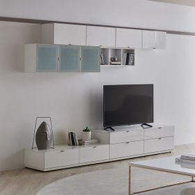 Enza Home Legato Set 2 Beyaz Tv Ünitesi