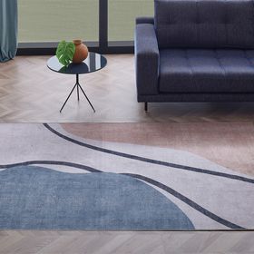 Enza Home Mattan Bej Açık Yeşil 2.30x2.90 cm Polyester Halı