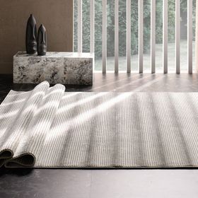 Enza Home Pagani Gri Siyah 1.60x2.30 cm Polyester ve Polipropilen Halı