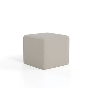 Enza Home Paloma 55701 Krem Dokuma Kumaş Sehpa Pufu