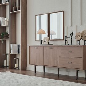 Enza Home Paloma Ceviz Yemek Odası