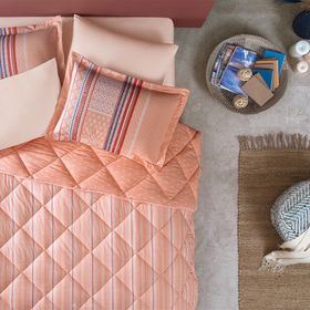 Enza Home Pamena Tek Kişilik Somon Uyku Seti