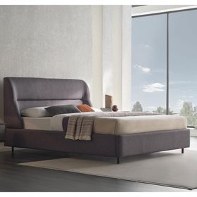 Enza Home Parma 14210 Antrasit 160x200 cm Başlıklı Baza