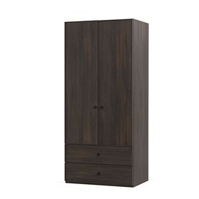 Enza Home Parma 2 Kapaklı Ceviz Gardrop