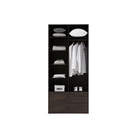 Enza Home Parma 2 Kapaklı Ceviz Gardrop