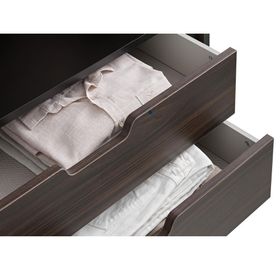 Enza Home Parma 90x221 cm Füme Cam Kapaklı Dolap