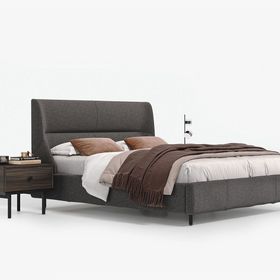 Enza Home Parma Koyu Ceviz-Mat Siyah Yatak Odası Takımı