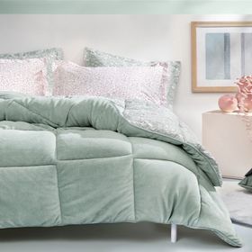 Enza Home Piante Çift Kişilik Mint Uyku Seti