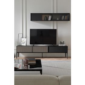 Enza Home Riga Set 1 Ceviz Tv Ünitesi
