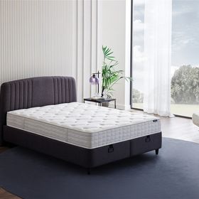 Enza Home Silver 23506 120x200 cm Antrasit Therapy Yatak Baza Başlık