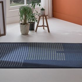 Enza Home Talia Koyu Mavi Çok Renkli 1.60x2.25 cm Polyester Halı