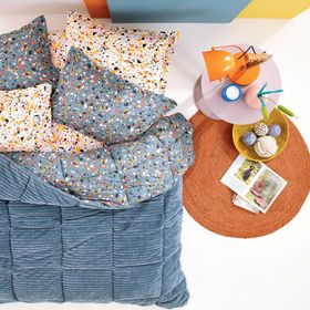 Enza Home Terazzo Tek Kişilik Indigo Triola Set