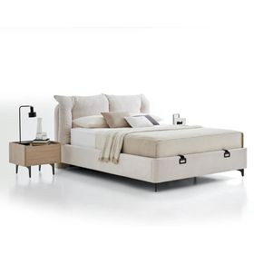 Enza Home Terra 18802 Krem 180x200 cm Başlıklı Baza