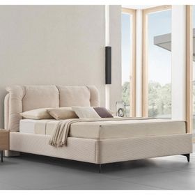 Enza Home Terra 18802 Krem 180x200 cm Başlıklı Baza