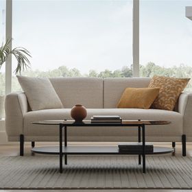 Enza Home Terra 2,5'lu Keten Dokulu, 16007 Beyaz Koltuk