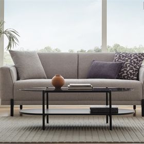 Enza Home Terra 2,5'lu Keten Dokulu, 16008 Orta Gri Koltuk