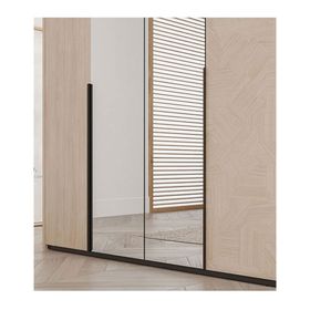 Enza Home Terra 5 Kapaklı Açık Meşe Gardırop